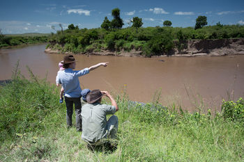 فندق Elewana Sand River Masai Mara ماساي مارا المظهر الخارجي الصورة